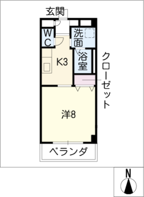 ラヴニール 1階