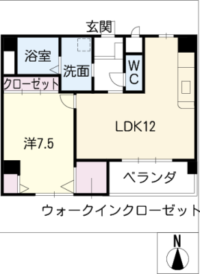 フォンテーヌ高岡台 1階