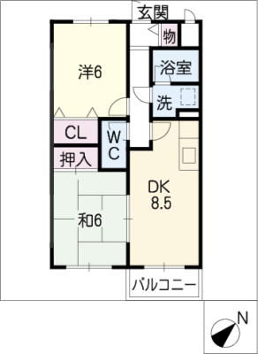 Ｍａｐｌｅ　Ｓ　Ｂ棟 1階