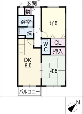 Ｍａｐｌｅ　Ｓ　Ｂ棟 1階