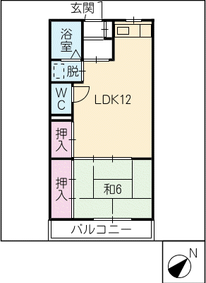 サカエハイツⅡ 2階