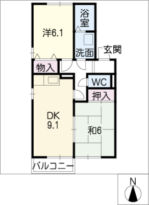 ジュネスコンドウⅡ　Ａ棟