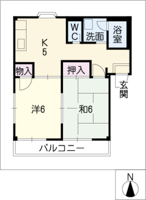 アーバニアＩＧ　Ｂ棟 2階