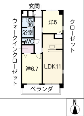 グレーシア太田川 3階