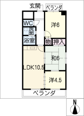 カーサＪＩＮ 4階