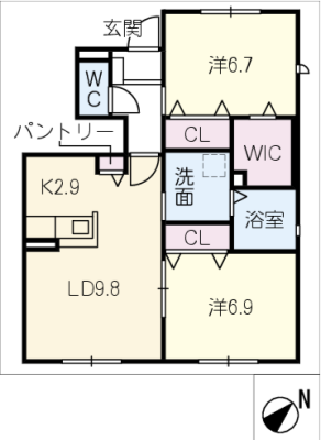 仮）ユアメゾン名和町 1階