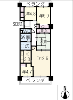 ライフプラザ加木屋弐番館K-9