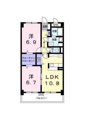 エステ－トグリ－ンⅡ 4階