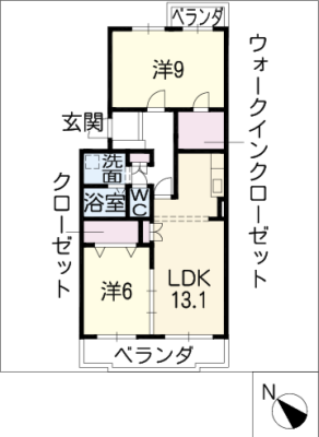 ソフィア小牧 2階