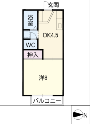 ベルタウンＡ 2階