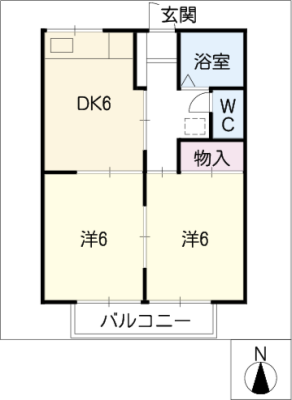 コーポ舟橋 2階