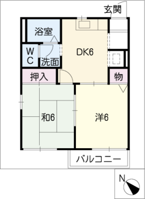 シェスタ神明 1階