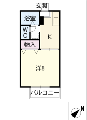 ハイツエクセル　Ａ棟 1階