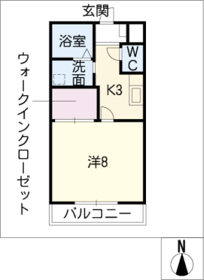 サン・ｆｒｉｅｎｄｓＰ１若草 2階