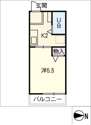 ロワール 2階