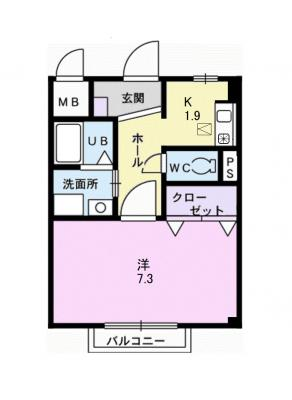 メゾン・ソレイユ 2階