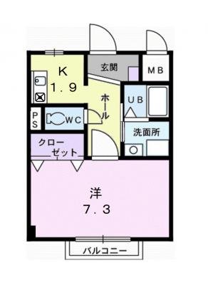 メゾン・ソレイユ 1階