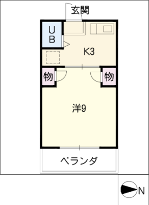 石川マンション 3階