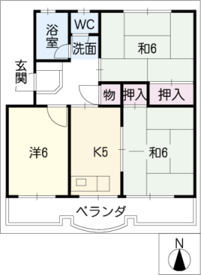 グリーンハイツ加藤 2階