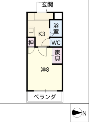 ハウスメイトⅡ 1階