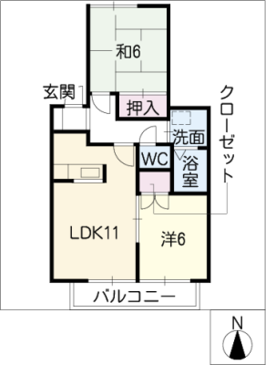 プリマベール 1階