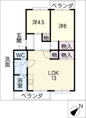 ドエル法土 2階