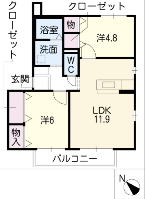 コスモコート・Ｋ　Ａ棟