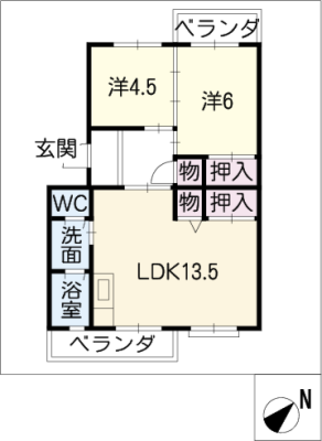 メゾン酒井　Ａ棟 3階