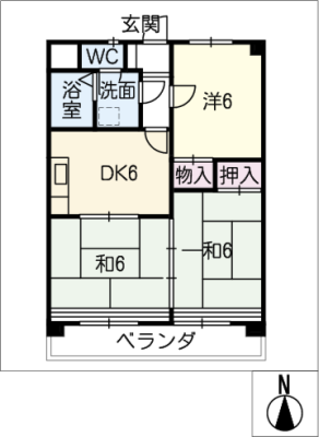 一本木マンション 3階