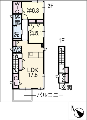 ハレレア 2階