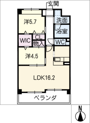 ハイツ・北山 1階