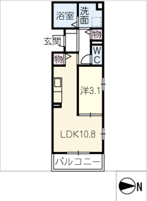 仮）Ｄ－ｒｏｏｍ　ＧＵＲＡＲＡ 2階