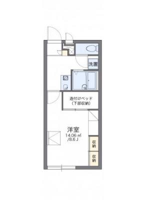 レオパレスオアシス泉田 2階