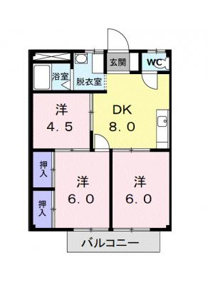 グリーンハイツ高倉 2階