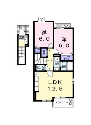 ベッラ　カーサ 2階