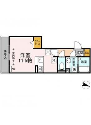 GRAND　DーROOM上重原 1階