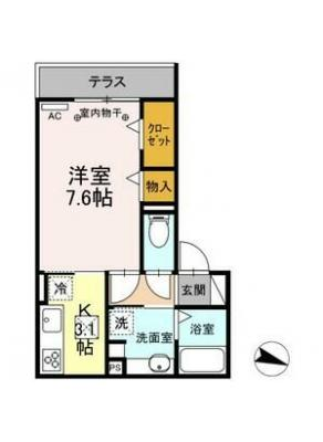 GRAND　DーROOM上重原 1階