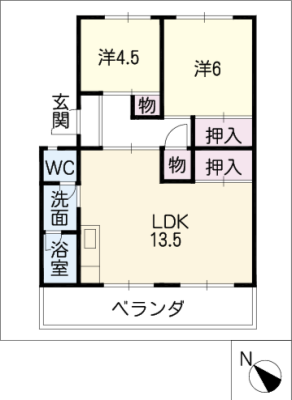 コーポ武田 4階