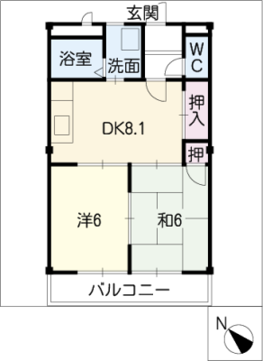 アーバン北門 1階