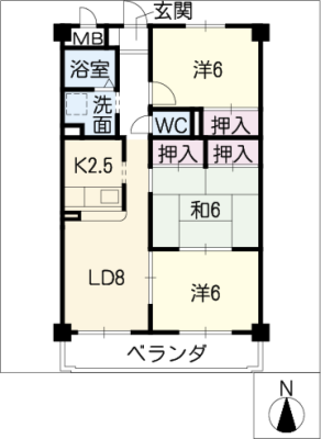 メゾン新井 4階