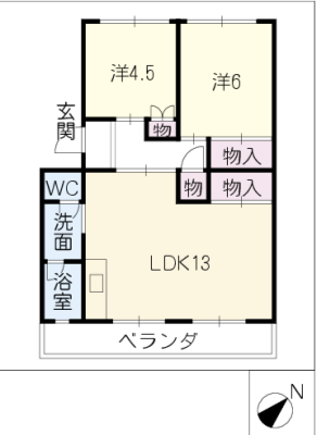 ＣＡＳＡアペルタⅡ 2階