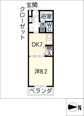 ラピスタウン緑丘通り 2階