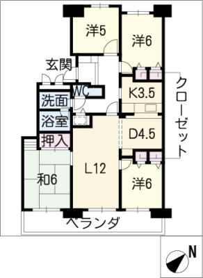 ネオシティ岡崎南１４０２号室