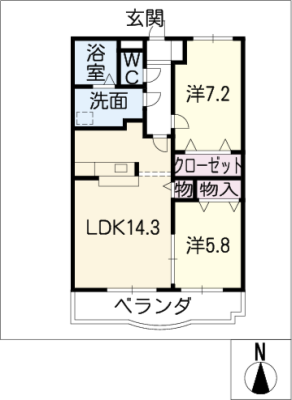 シャンデテ西三田ヶ入