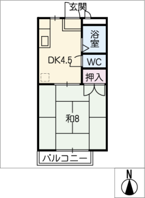 サンシティＫＯＴＡ　Ｂ棟 1階