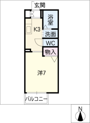 ベルメゾン 1階