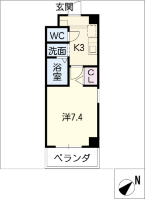 メゾン・アンクレ 2階