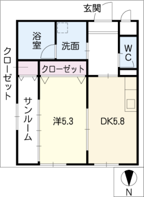 リシェール須賀 1階