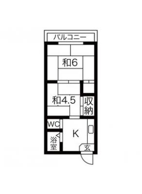 ニューマンション丸由(まるよし) 2階
