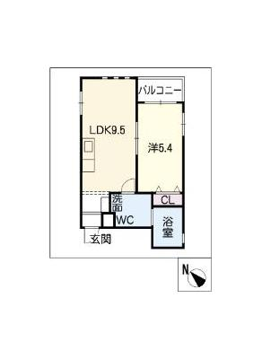 ブリリアントアパートメント伝馬 2階